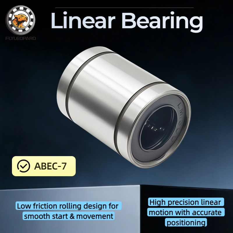 Lm8Uu Bearing - 1 peça Rolamentos Lineares LM3UU LM4UU