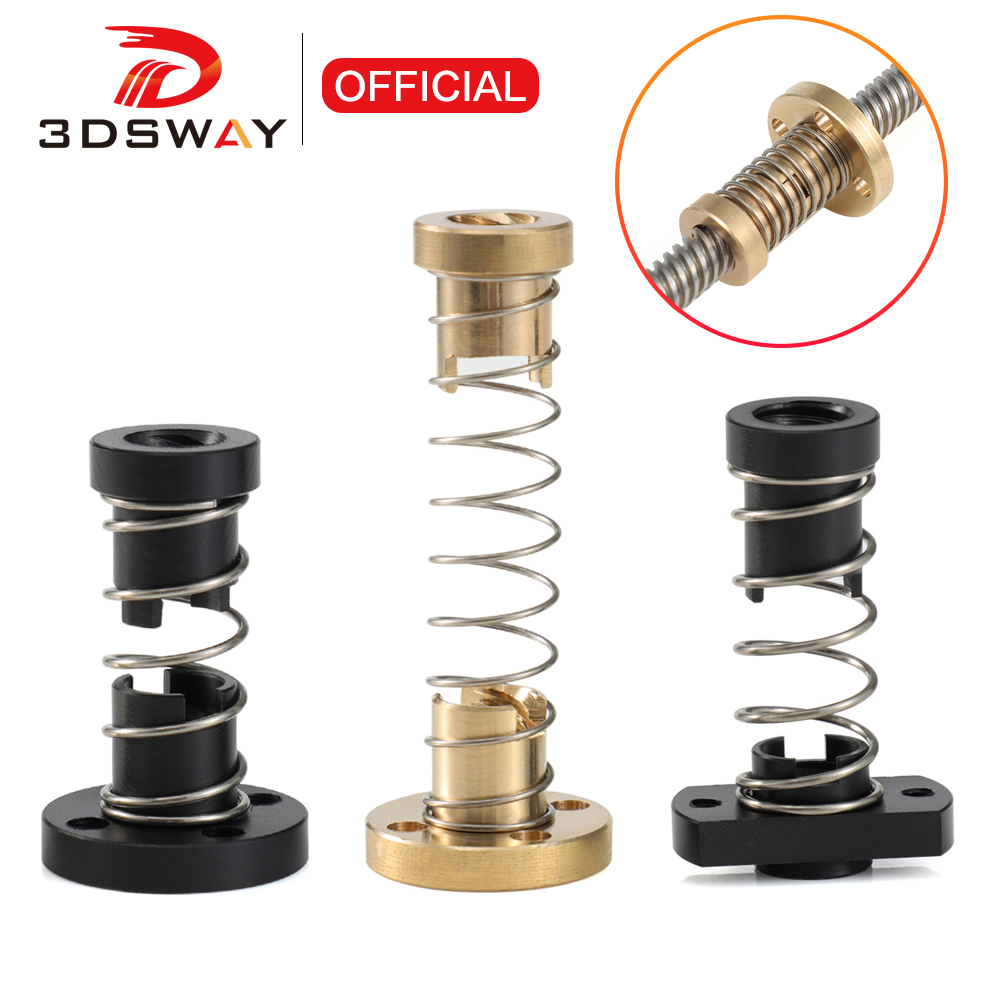 Lead Screw 8Mm - 3dsway t8 parafuso de chumbo anti-folga