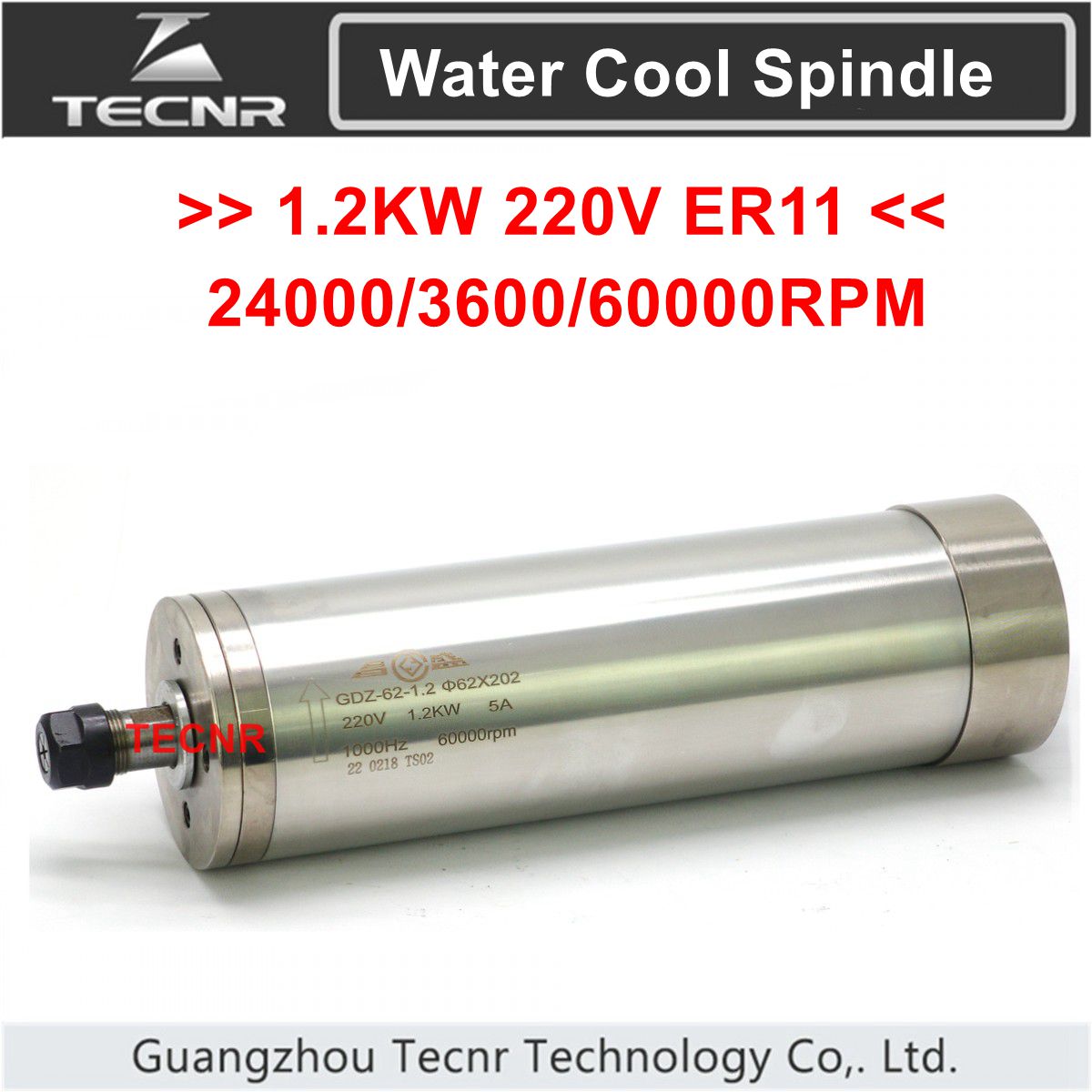 Water Cooled Spindle - Motor de Eixo Refrigerado a Água