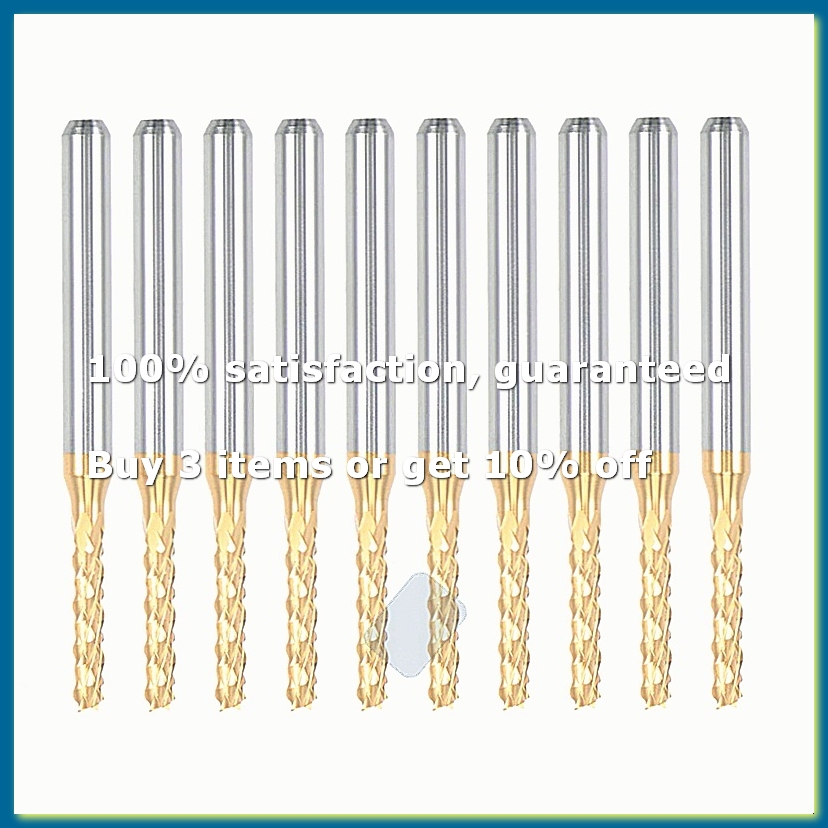 End Mill - 10 Peças de Fresa de Metal