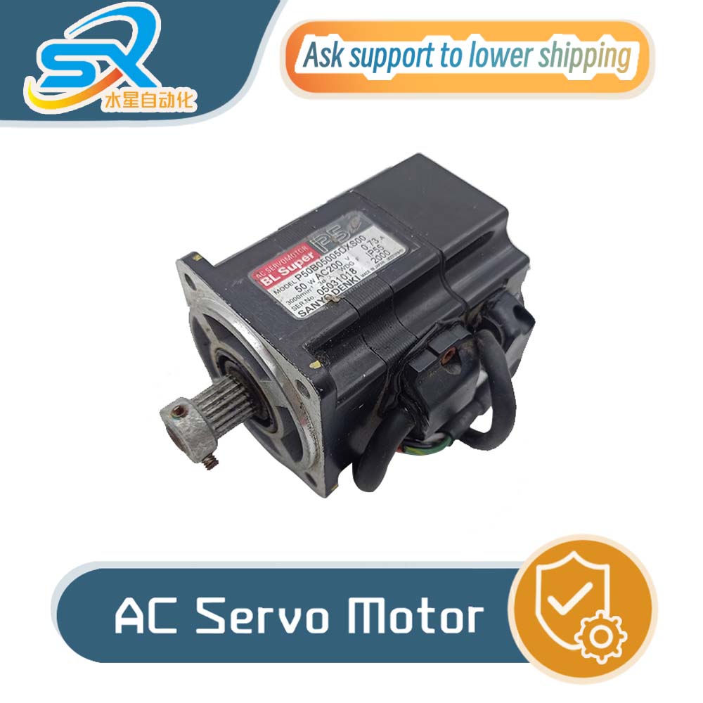 Servo Motor - 100% TESTE OK Sanyo AC Servo