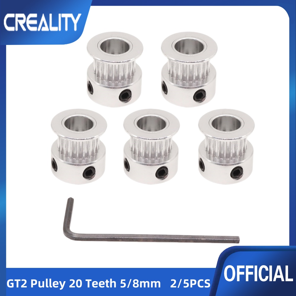 Gt2 Pulley - 2/5 PCS Polia GT2 20 Dentes