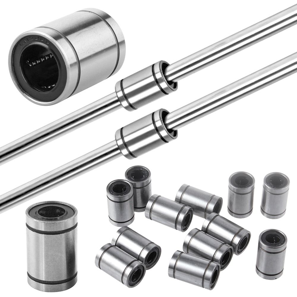 Lm8Uu Bearing - Banhado a níquel para impressoras 3D