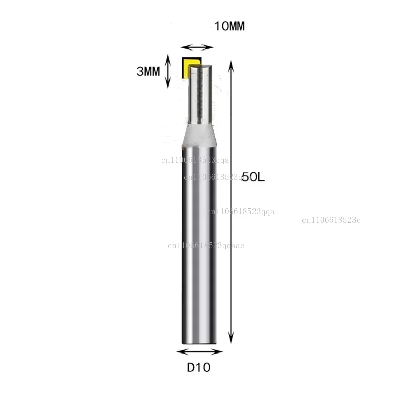 Carbide End Mill - Fresa CNC de Diamante MCD, Comprimento