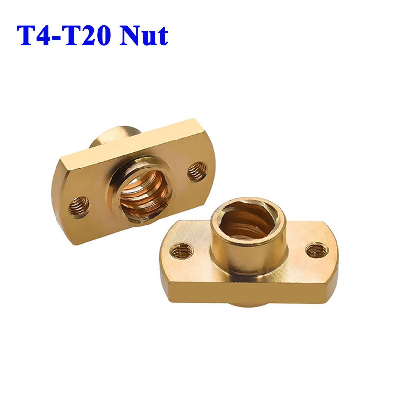Lead Screw 8Mm - T4-T20 parafuso de chumbo h flange