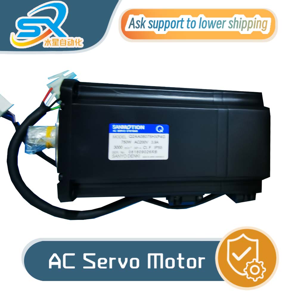 Servo Motor - 100% genuíno SANYO DENKI AC Servo