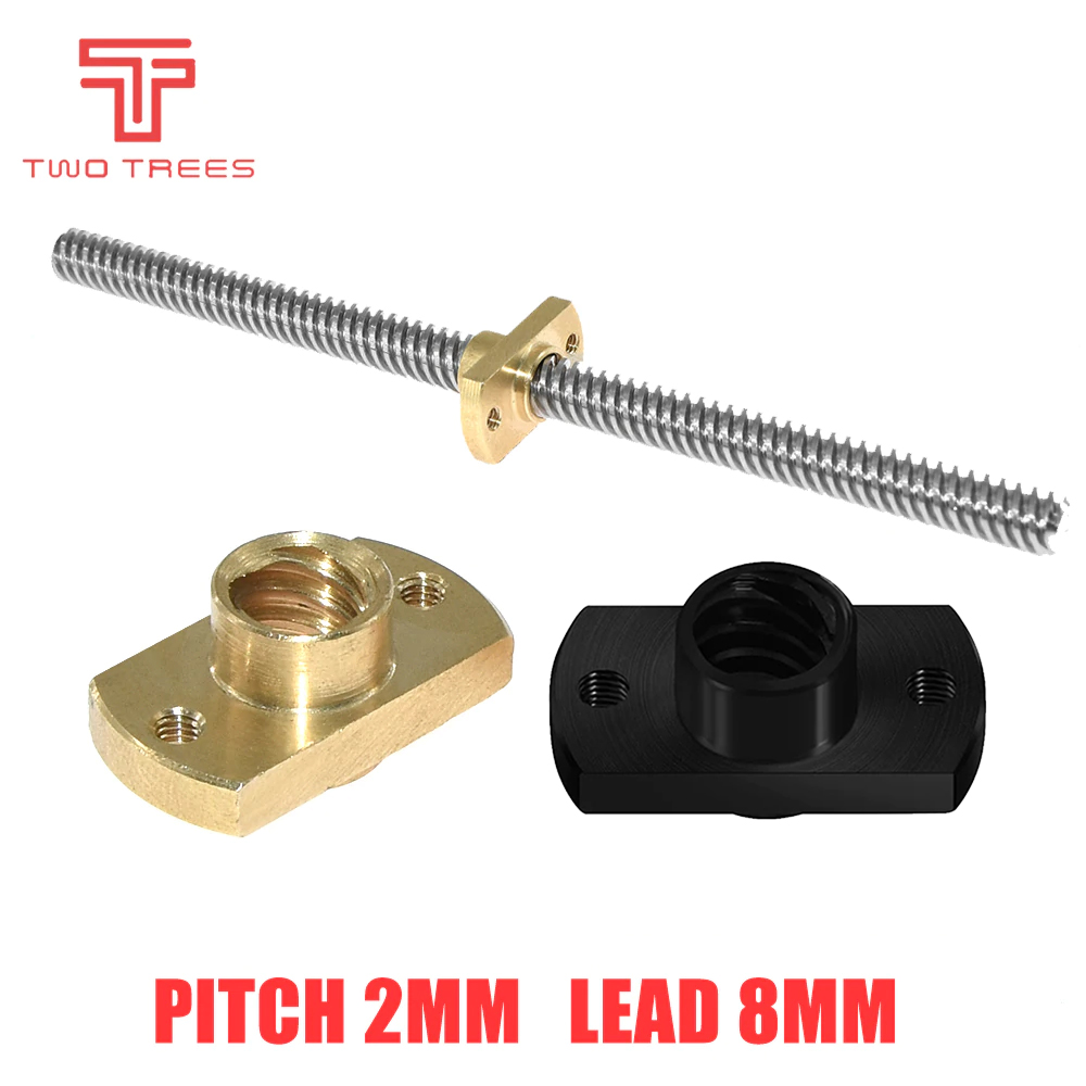 Lead Screw 8Mm - Porca de Fuso T8 com Passo