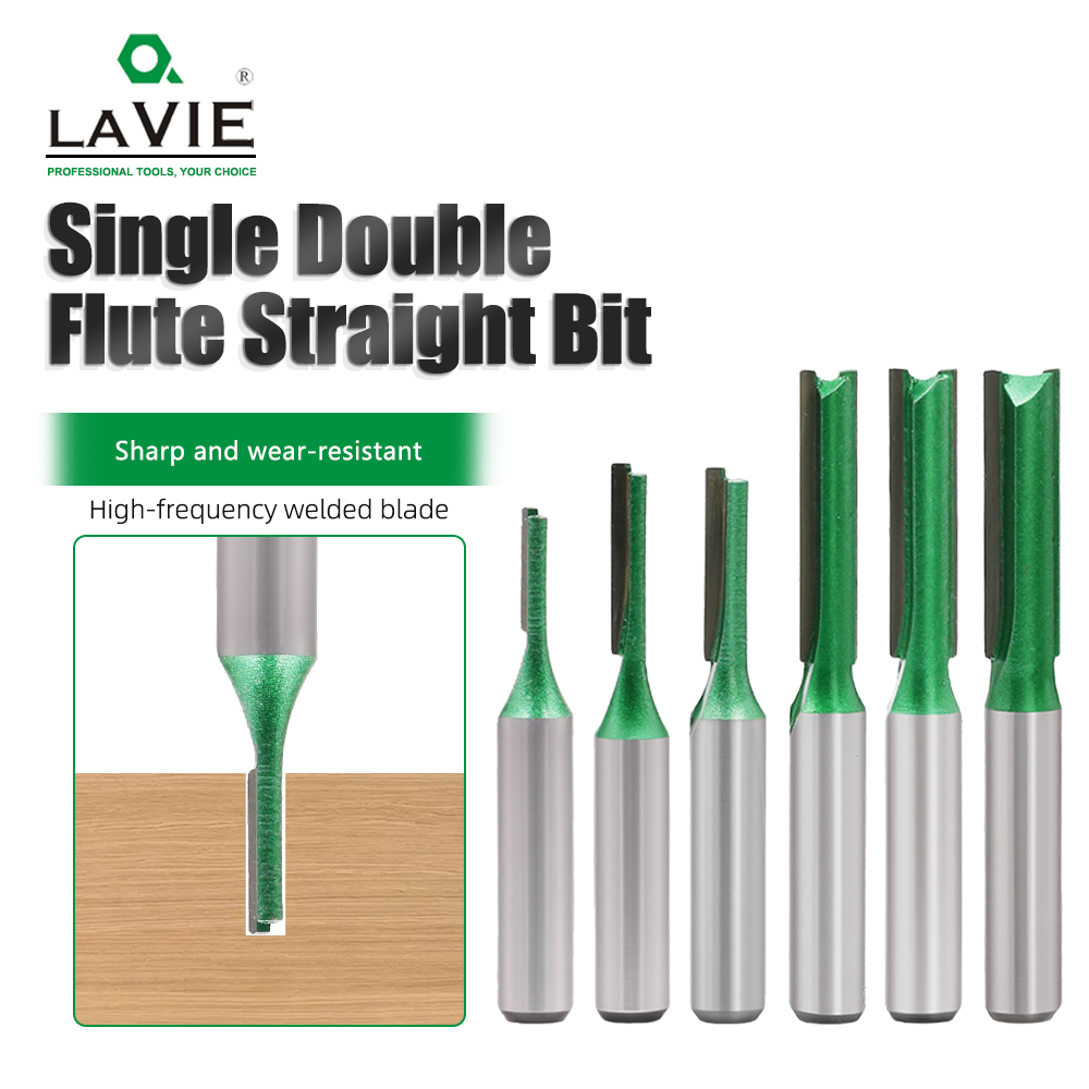 End Mill Set - Conjunto de 6 Brocas de Fresagem
