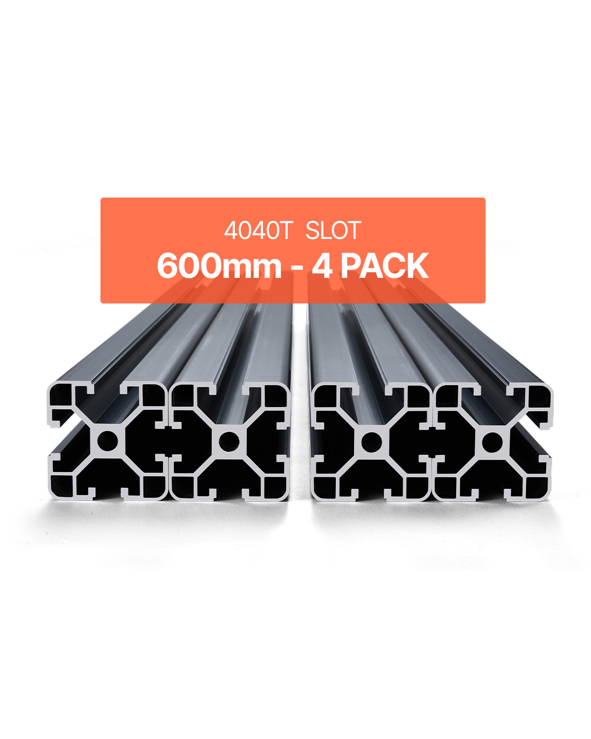 Aluminium Extrusion - SucceBuy 4 Peças 600mm/1000mm Perfil de