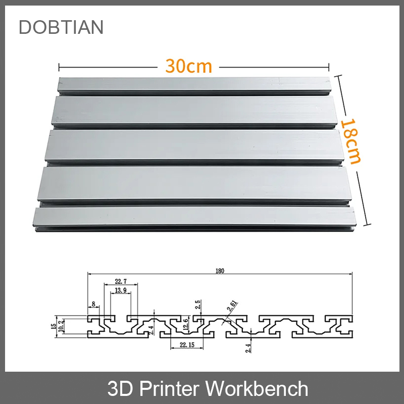 3018 Aluminium Cnc - 1PC Perfil de Alumínio Extrudado 15180