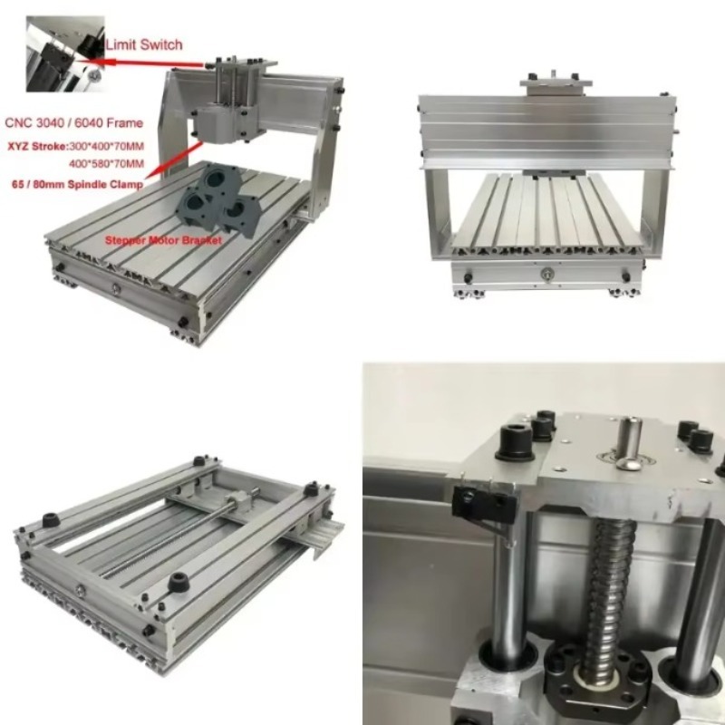 Ball Screw - Kit de Estrutura CNC de Alumínio