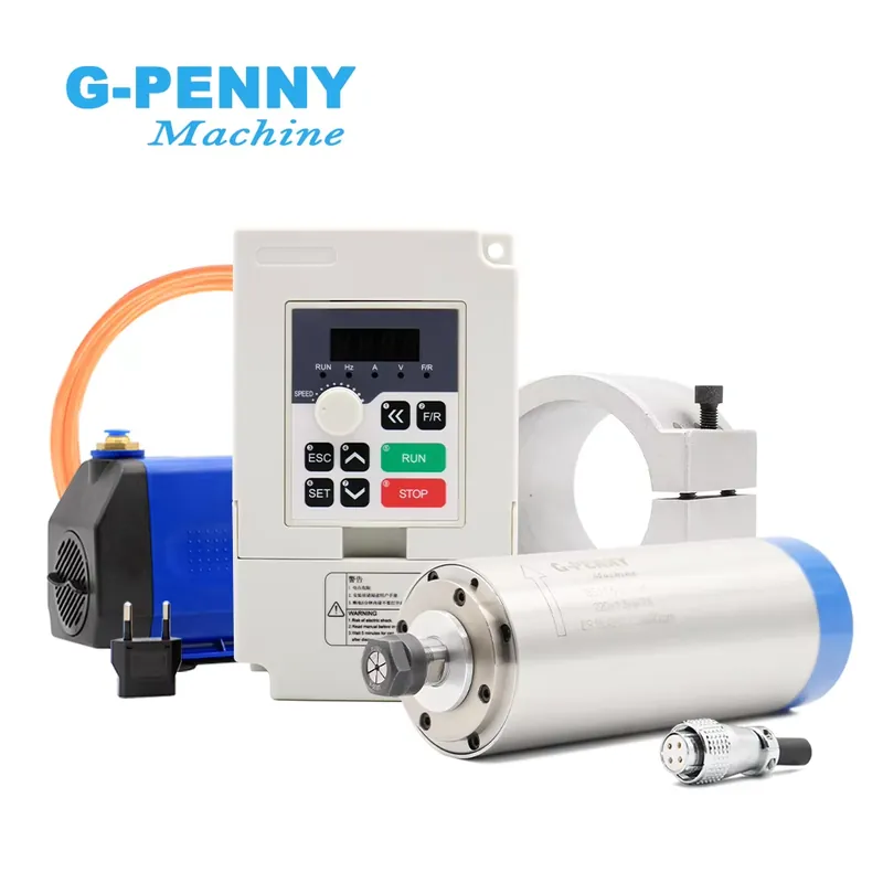Water Cooled Spindle - Gpenny 1.5kw ER16 D80mm Spindle Refrigerado