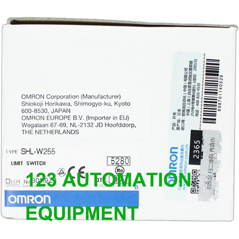 Limit Switch - Interruptor de limite autêntico OMRON SHL-W55
