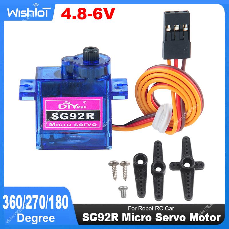Servo 9G - Sg92r micro servo motor 4.8-6v 360/270/180