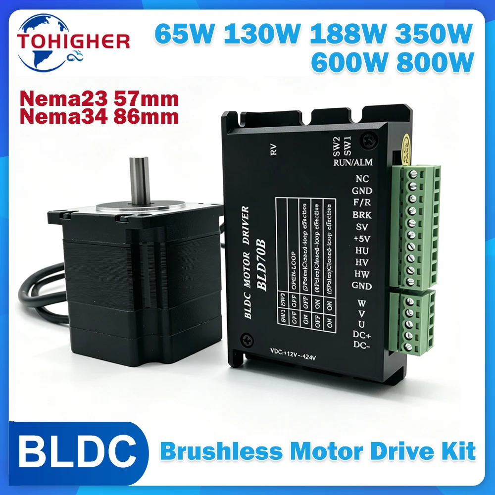 Nema23 Stepper - Kit de Driver de Motor Brushless