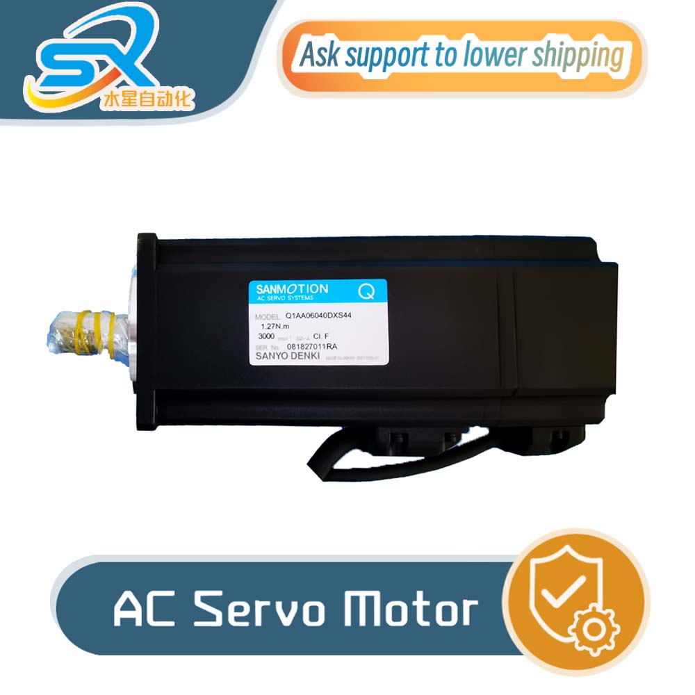 Servo Motor - SANYO AC Servo Motor Q1AA06040DXS44 400W