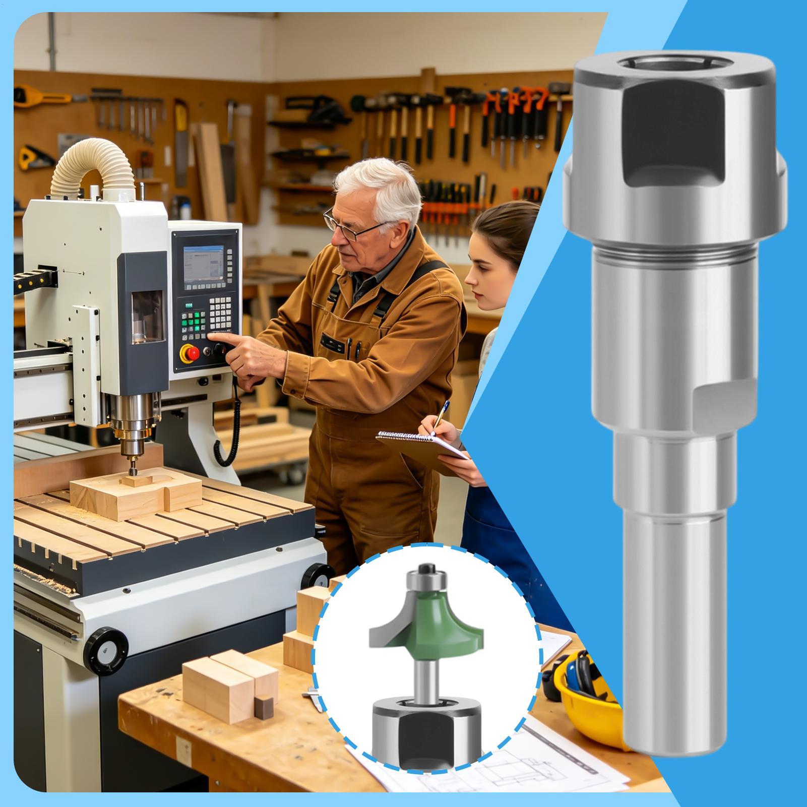 End Mill - Extensor de Fresa para Chanfrar e