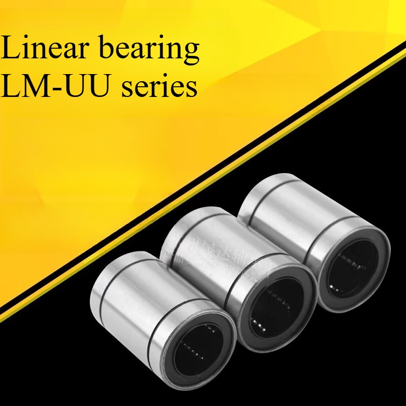 Lm8Uu Bearing - 1 unidade de bucha linear LM8
