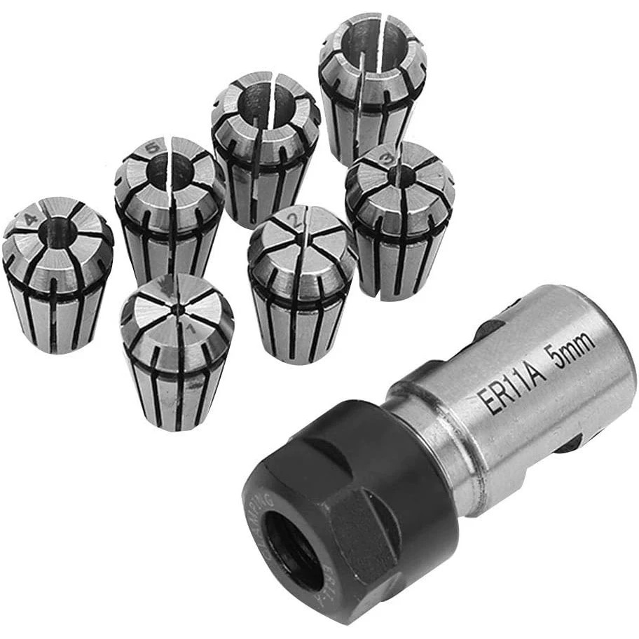 End Mill - Conjunto de 8 peças de mandril
