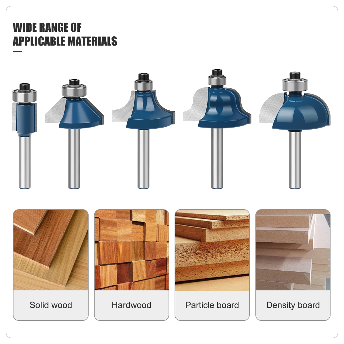 Conjunto de brocas de roteador - End Mill Set avaliação e preço