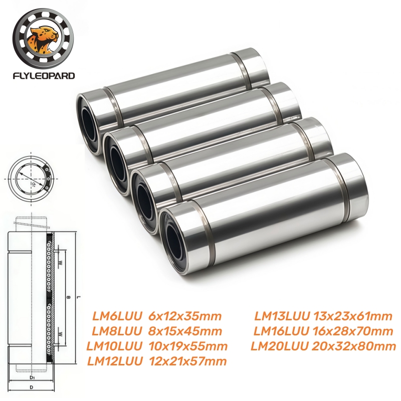 1 peça Rolamentos Lineares LM3 - Lm8Uu Bearing avaliação e preço