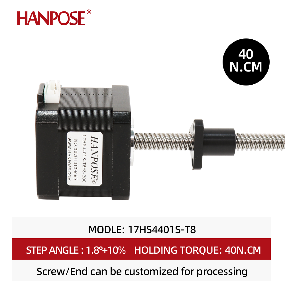 Motor de passo Nema17 17HS4401 - Lead Screw 8Mm avaliação e preço