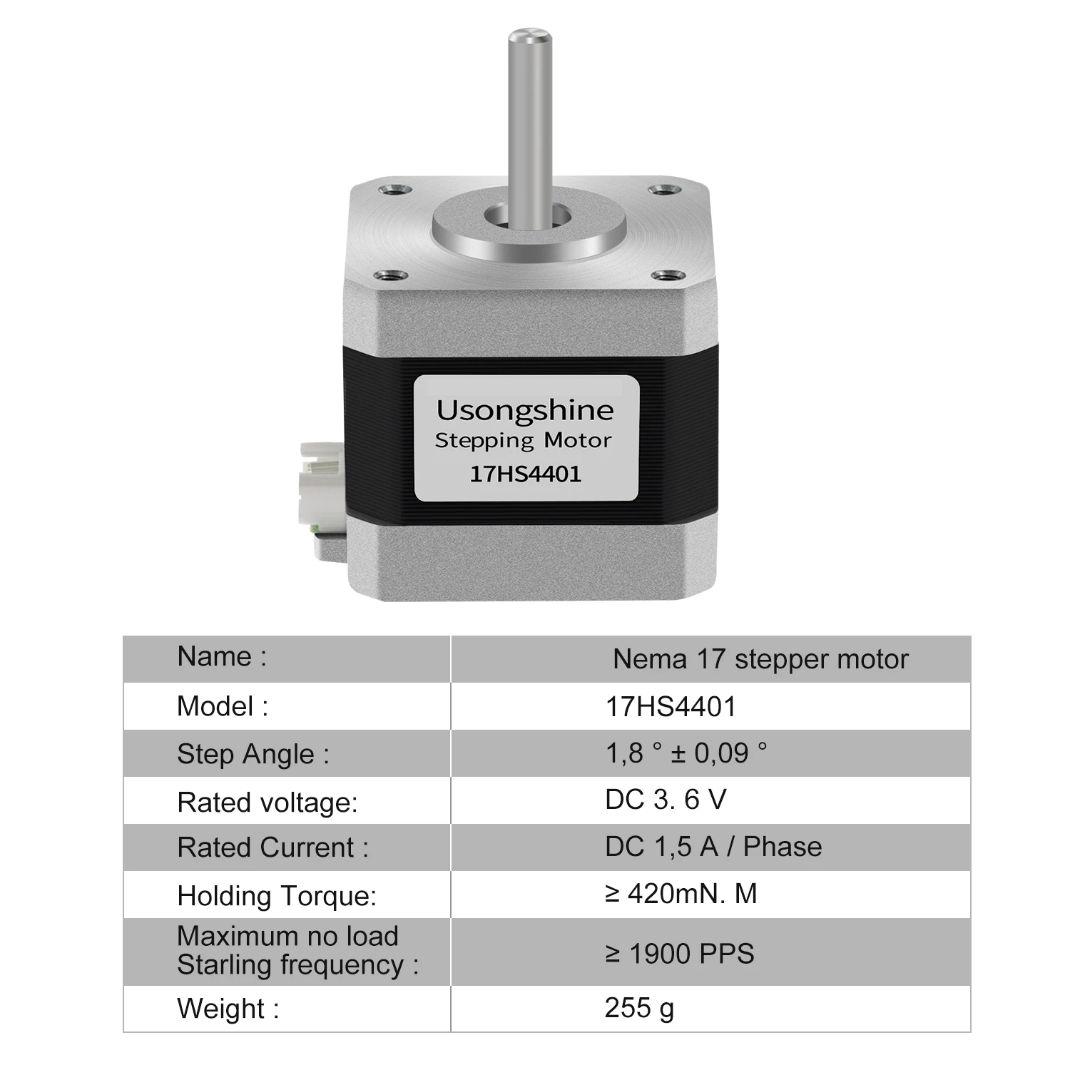 Motor de Passo Usongshine Nema - Nema 17 Stepper avaliação e preço