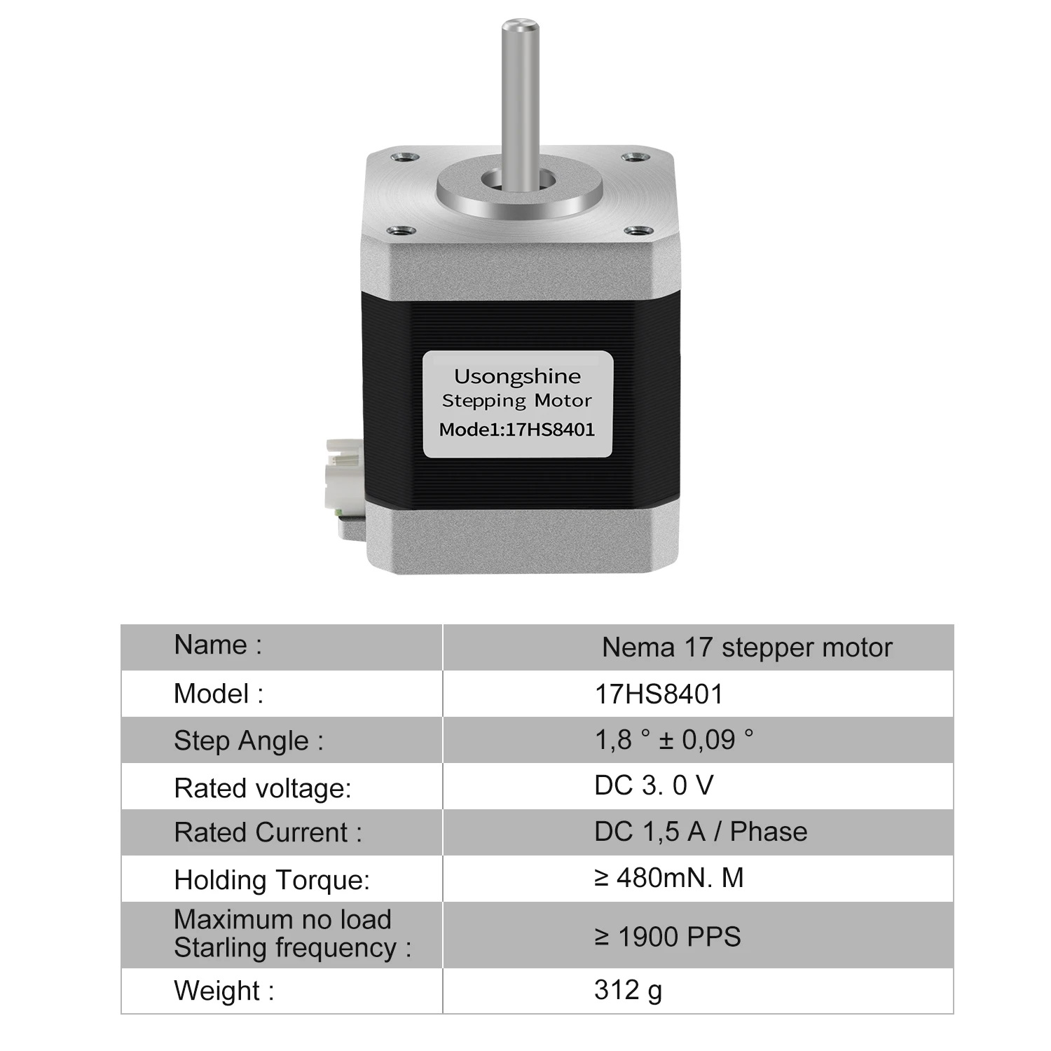 Motor de Passo Usongshine Nema - Nema 17 Stepper avaliação e preço