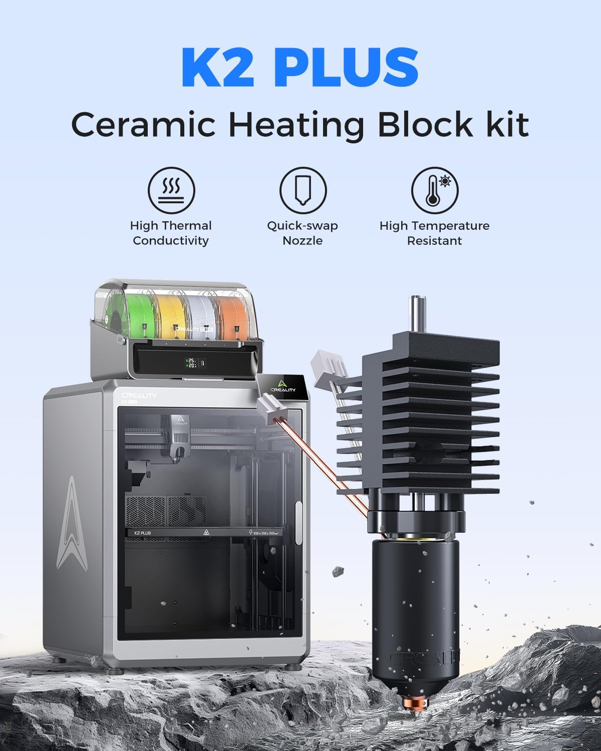 Kit de Hotend Cerâmico Crealit - Aluminium Profile 2020 avaliação e preço