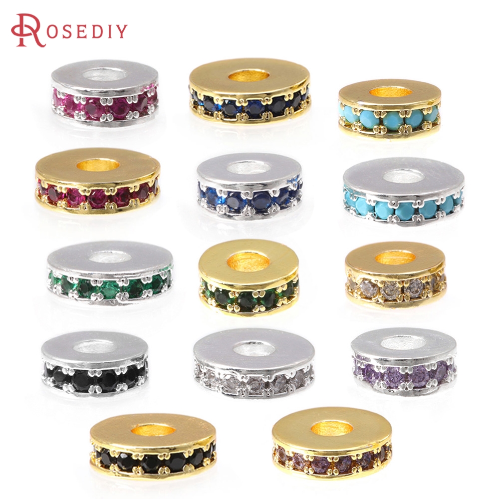 6 pçs 6mm 8mm 18k cor de ouro  - Coupling 8Mm avaliação e preço