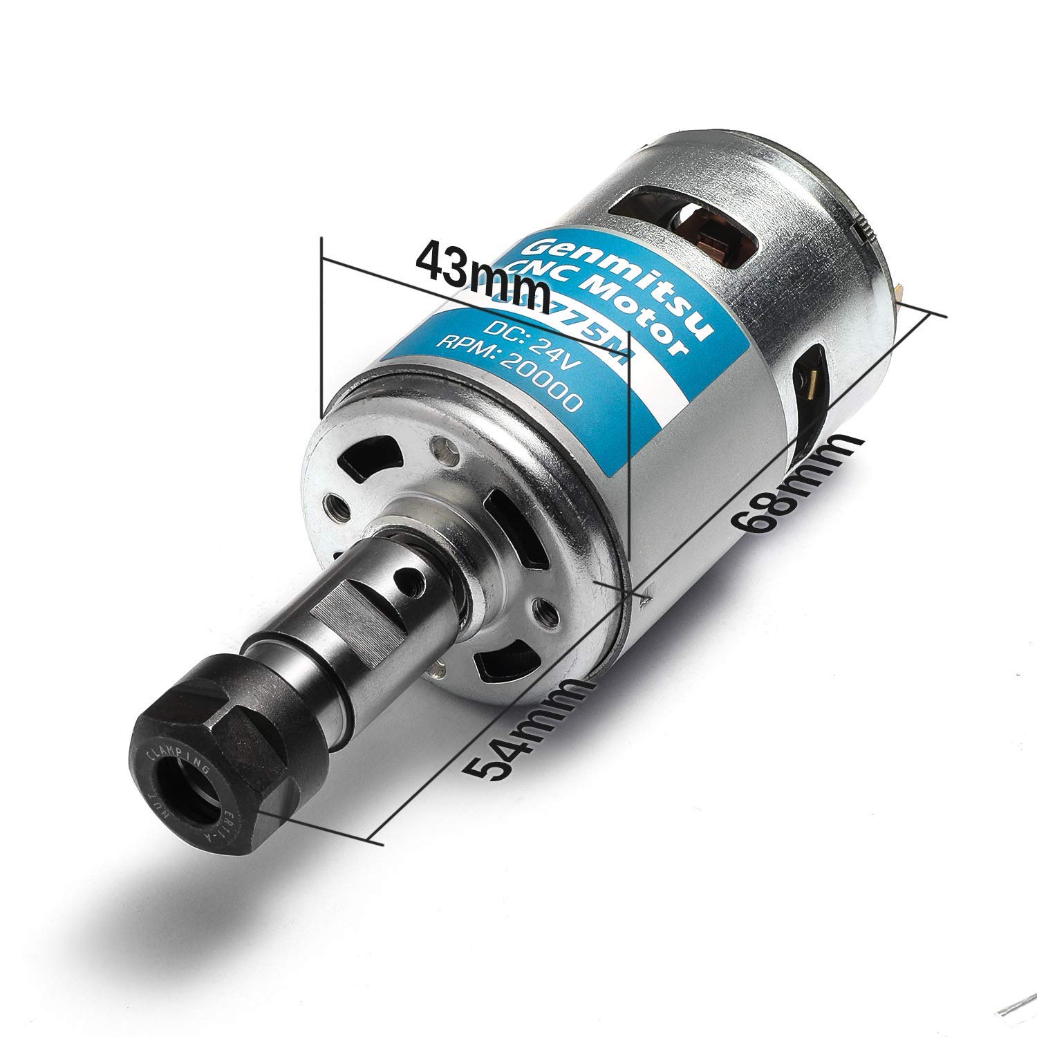 Genmitsu GS-775M 20000RPM 775  - 3018 Cnc avaliação e preço
