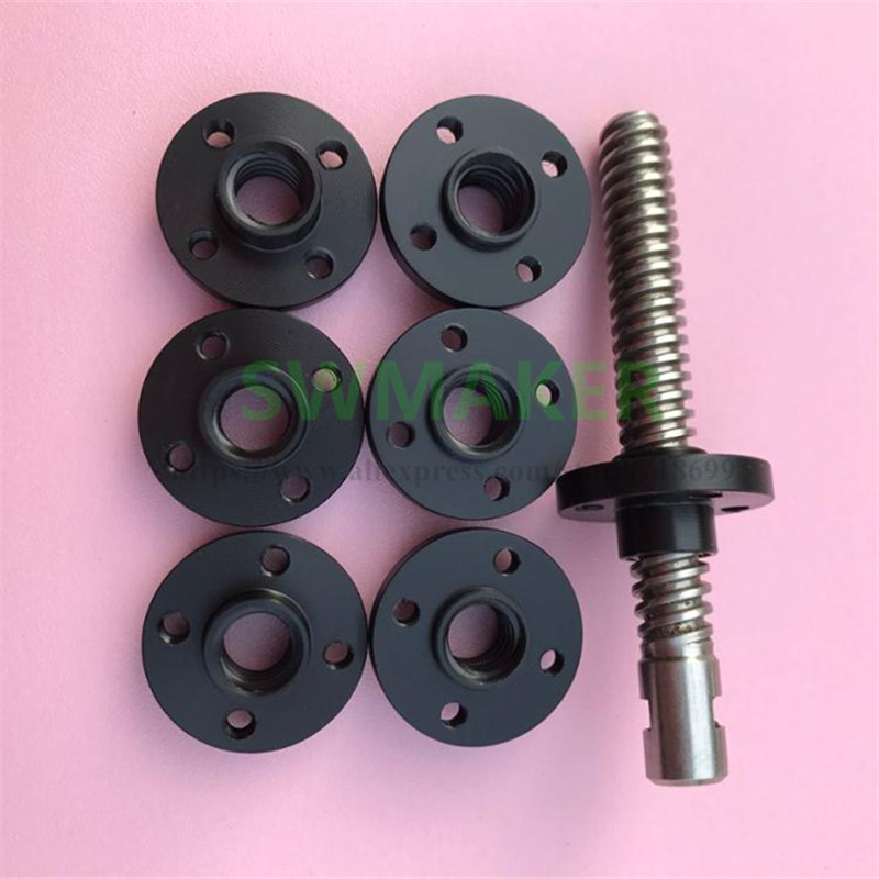 1 peça peças de impressora 3d  - Lead Screw 8Mm avaliação e preço