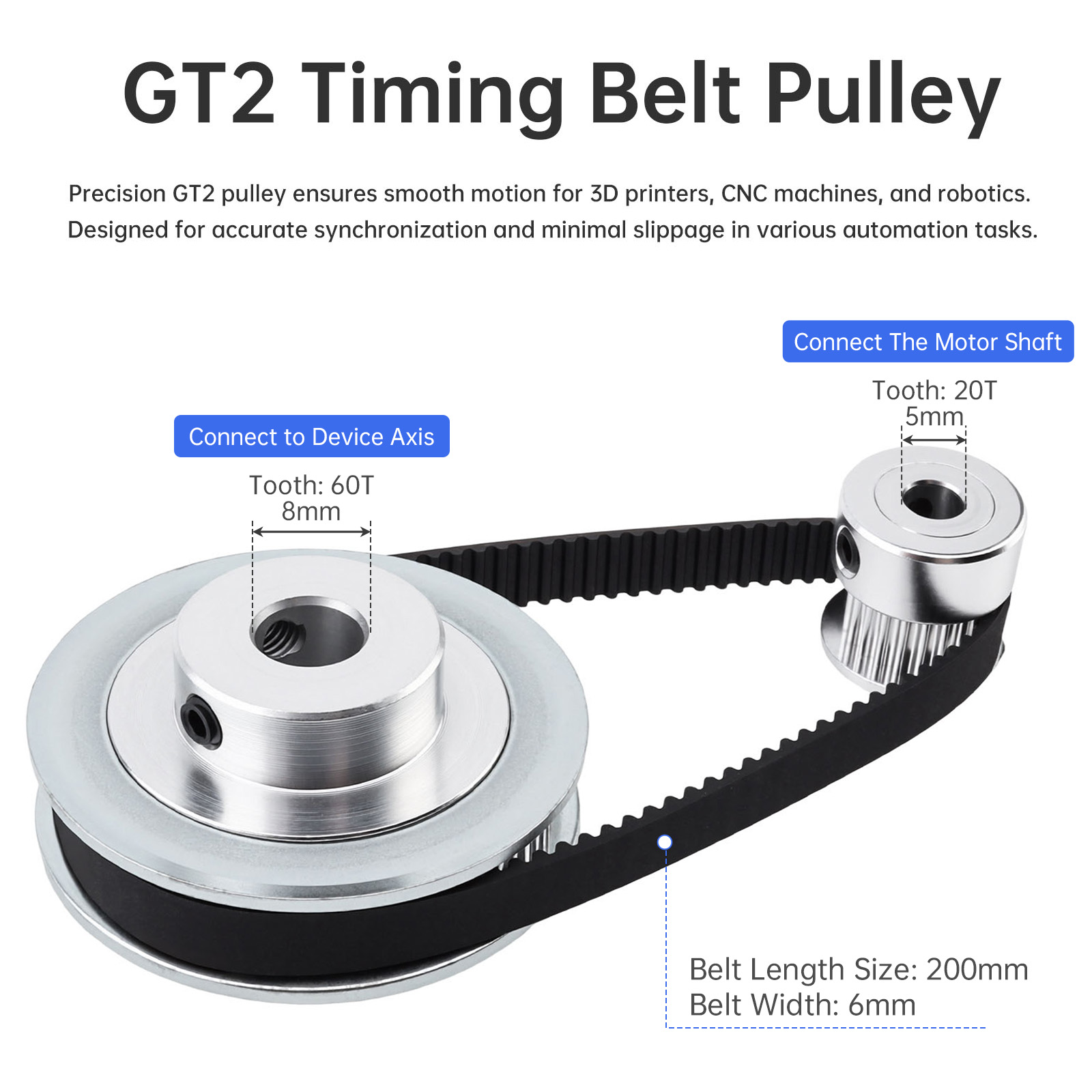 Kit de Motor Elétrico DC 12V-2 - Gt2 Pulley avaliação e preço