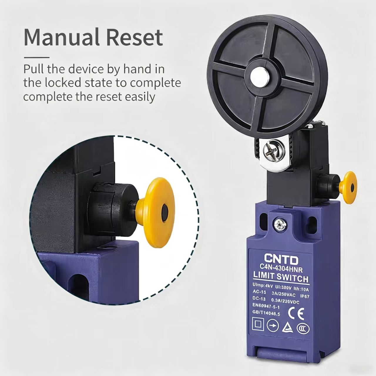 CNTD C4N-4308HNR C4N-4A2HR Int - Limit Switch avaliação e preço