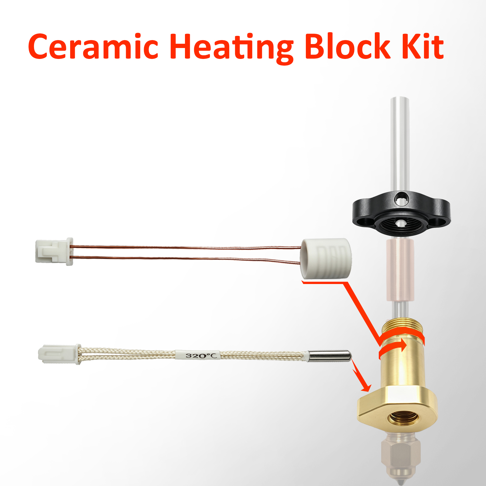 Kit de Termistor com Cartucho  - Aluminium Profile 2020 avaliação e preço