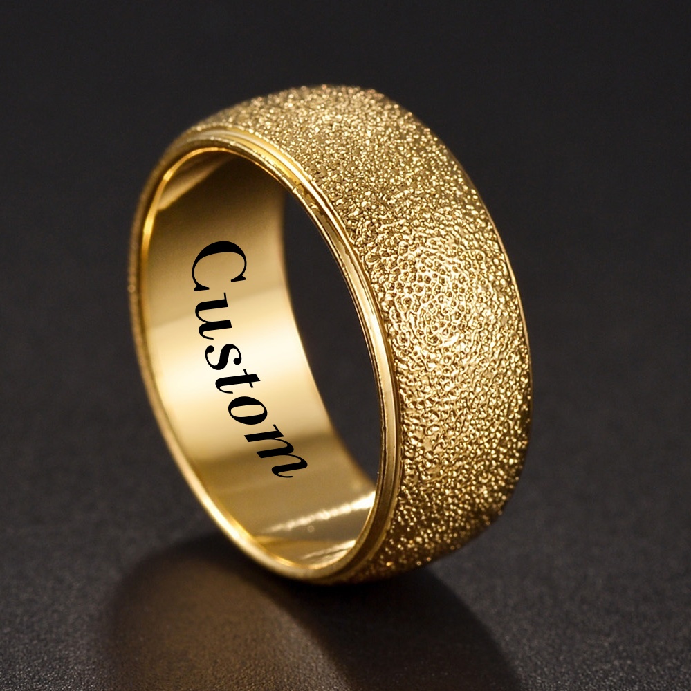 Anéis femininos de cobre fosco - Coupling 8Mm avaliação e preço
