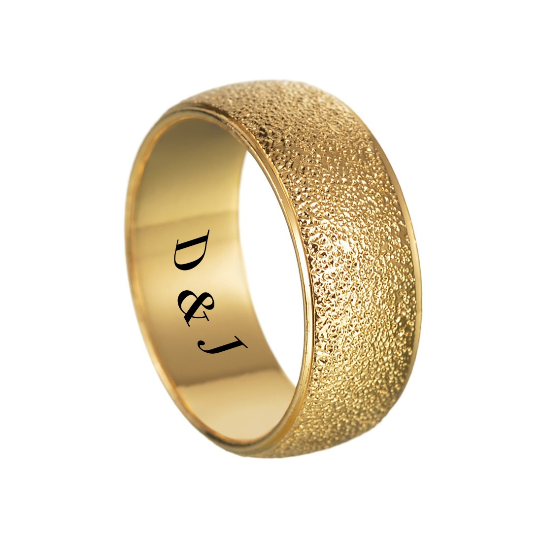 Anéis femininos de cobre fosco - Coupling 8Mm avaliação e preço
