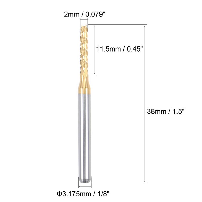 10 Peças de Fresa de Metal Dur - End Mill avaliação e preço