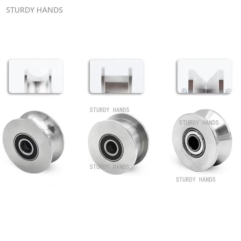 Polia de aço inoxidável, rolam - V Slot Wheel avaliação e preço