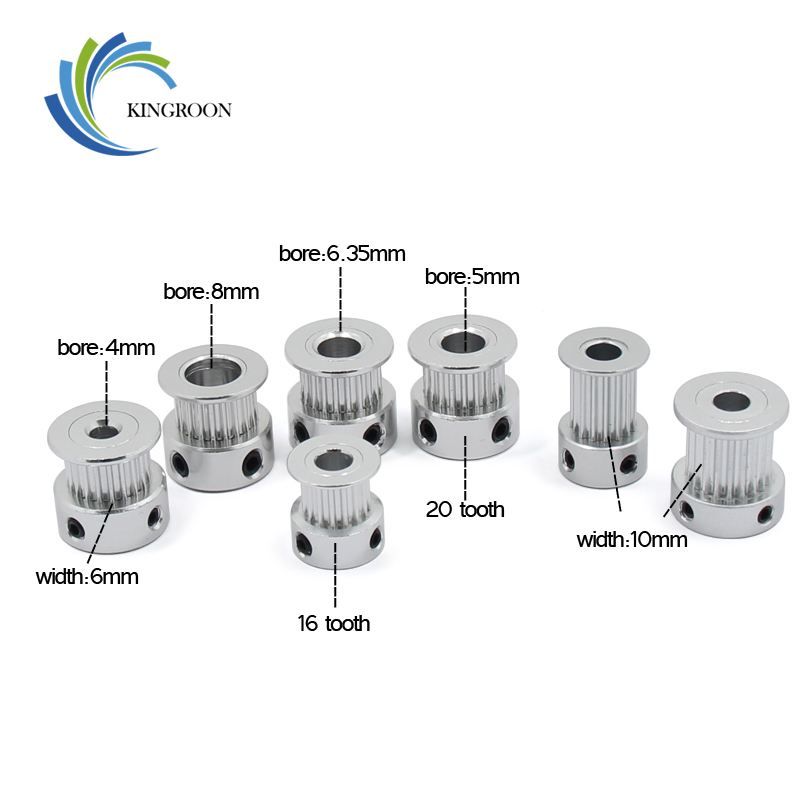 Polia dentada gt2, 16 dentes,  - Gt2 Pulley avaliação e preço