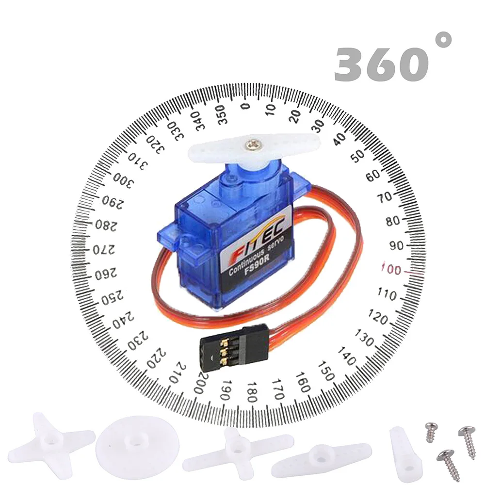 Feetech mini fs90r micro servo - Servo 9G avaliação e preço
