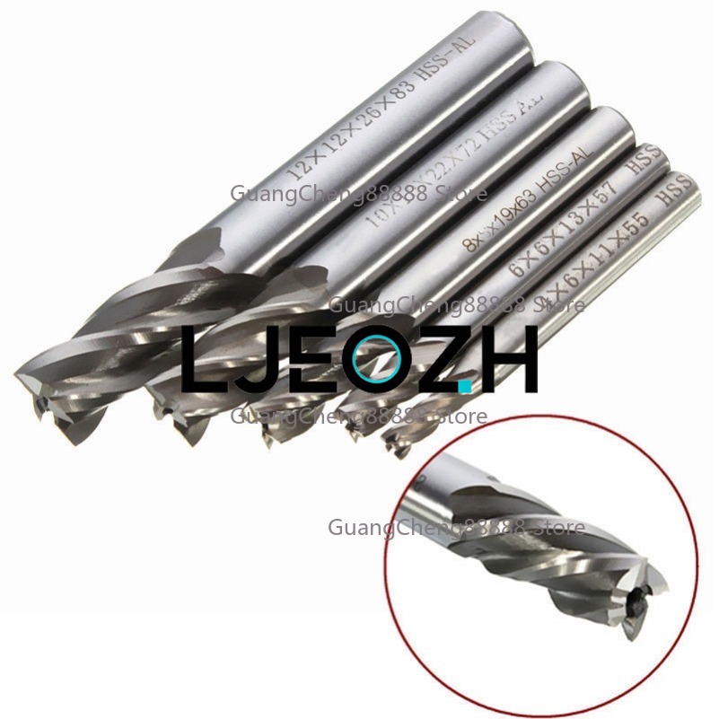 Fresa de topo de 4 lâminas em  - End Mill Set avaliação e preço