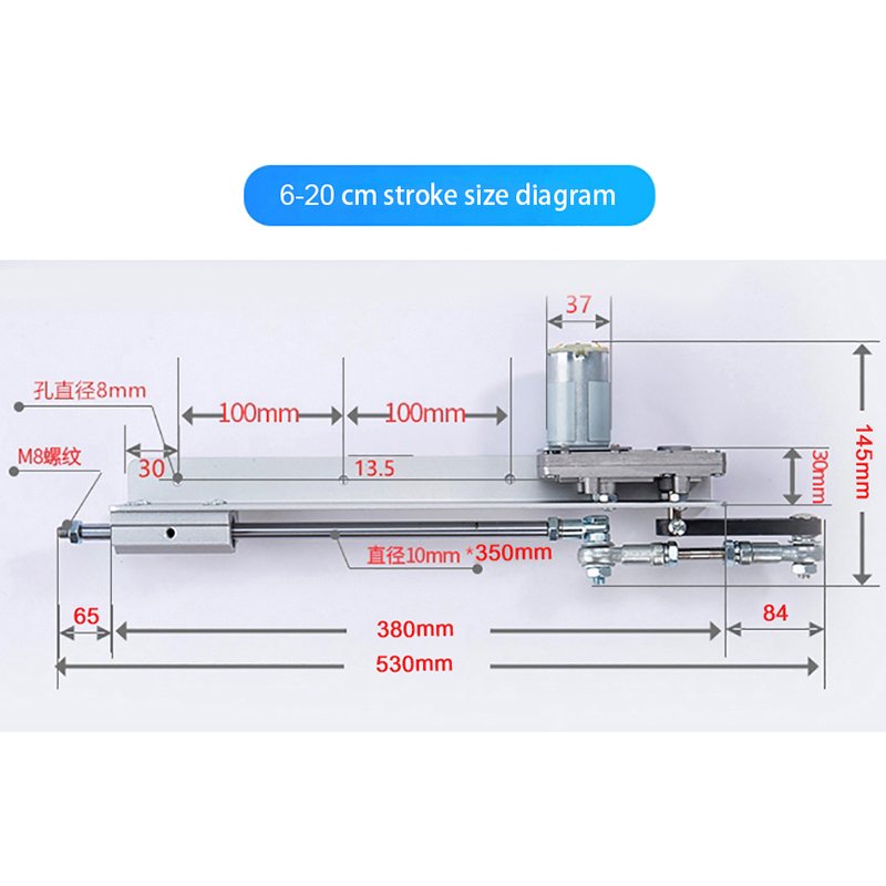 Atuador Linear Telescópico Aju - Linear Rail avaliação e preço