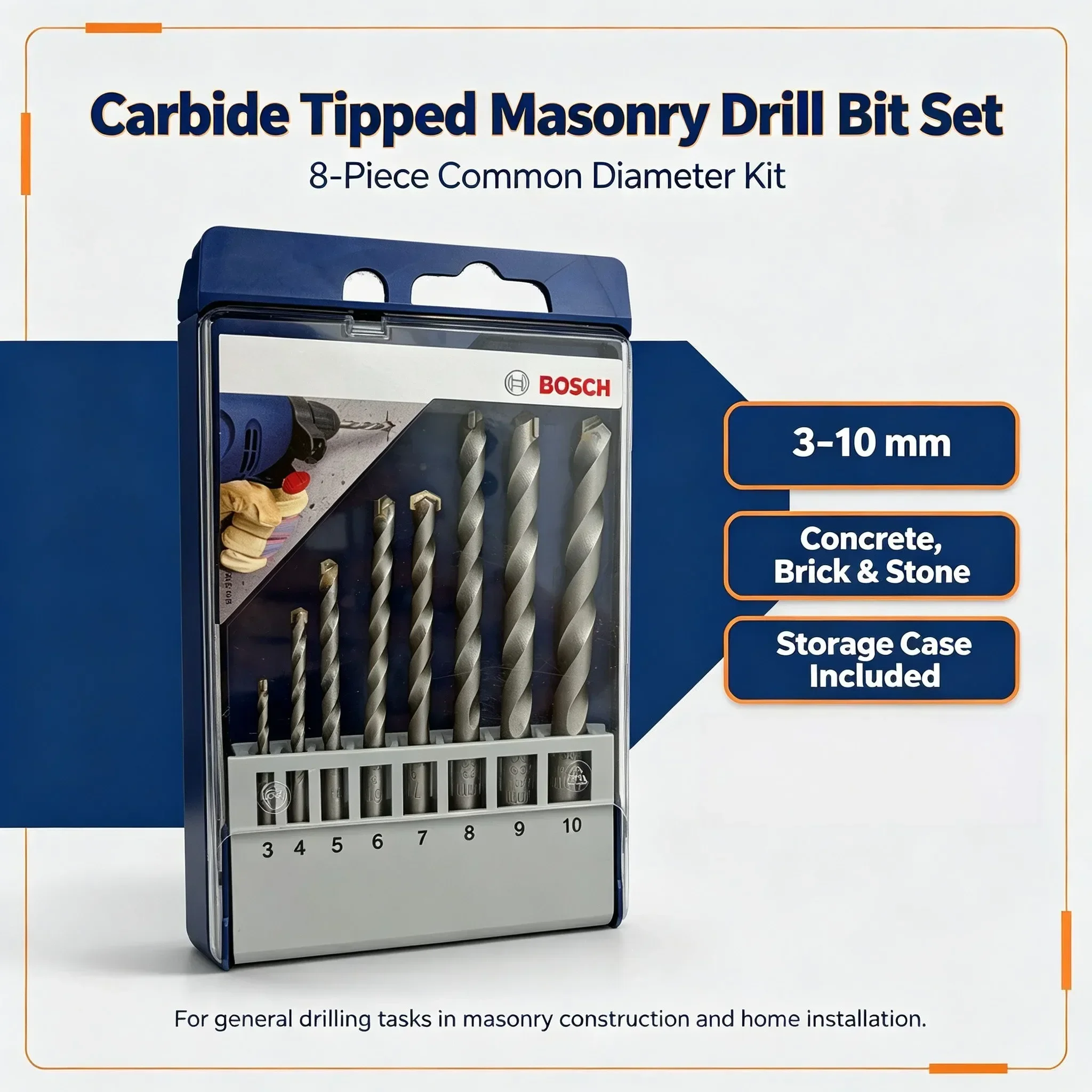 1-8 peças/lote Brocas de Impac - Drill Bit Set avaliação e preço
