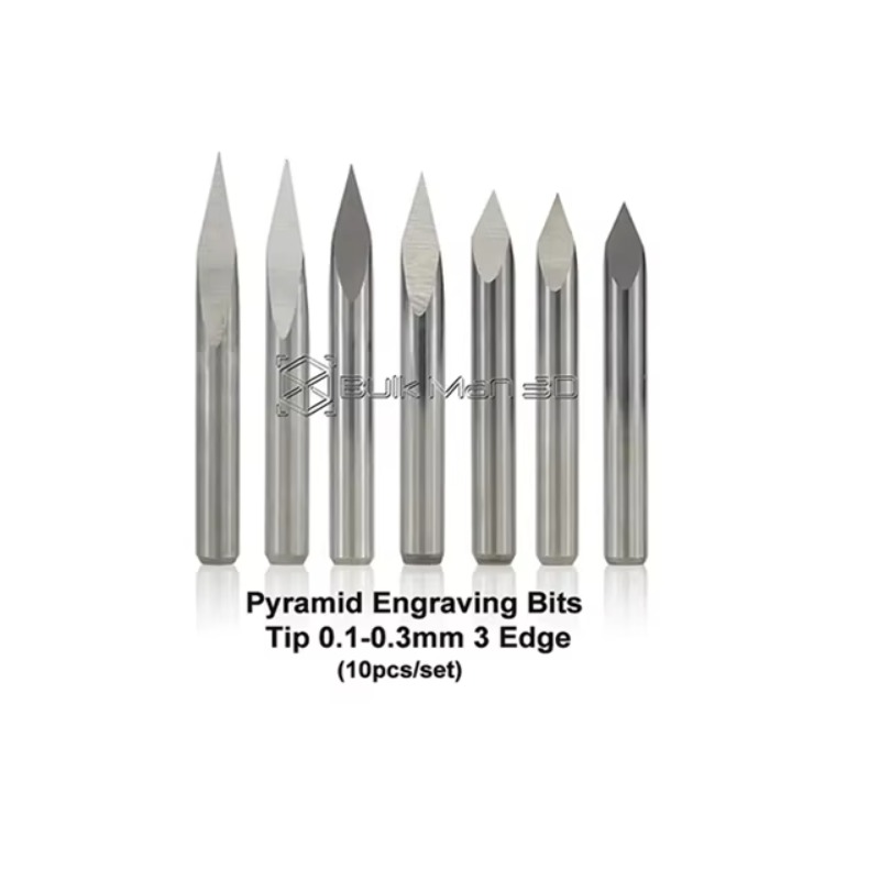 Conjunto de 10 Peças de Brocas - Cnc Bits avaliação e preço
