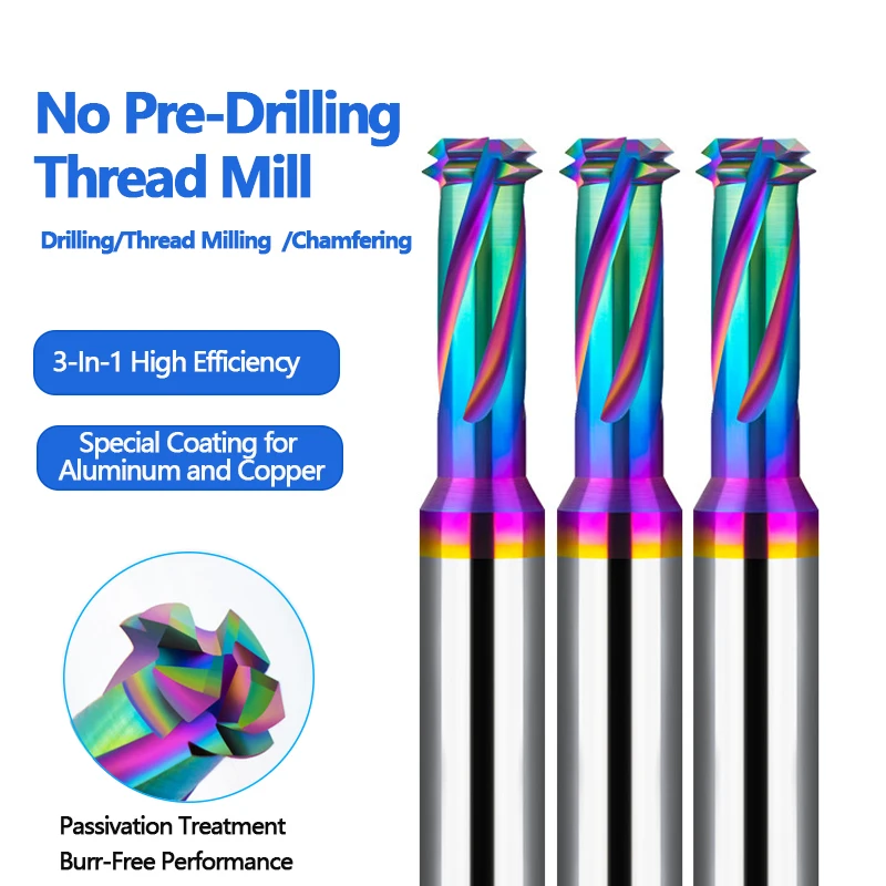 Fresa de Rosca Multifuncional  - End Mill Set avaliação e preço