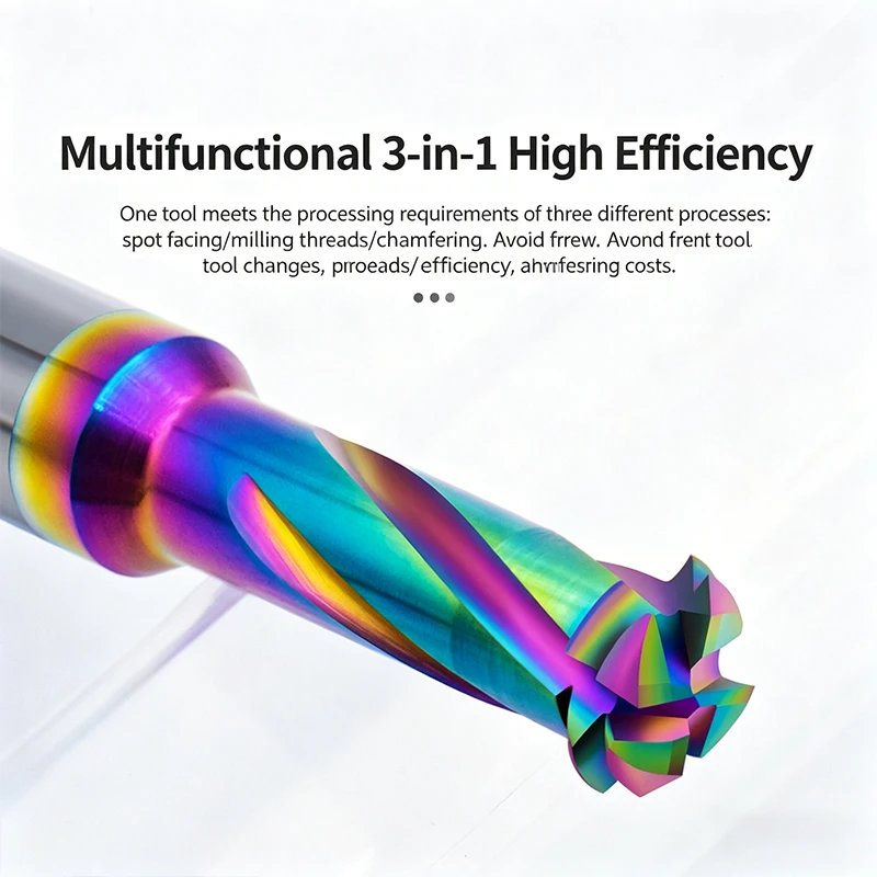 Fresa de Rosca Multifuncional  - End Mill Set avaliação e preço