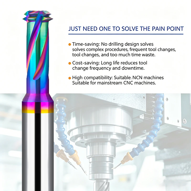 Fresa de Rosca Multifuncional  - End Mill Set avaliação e preço