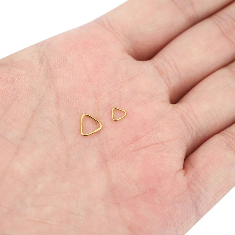 50 peças de argolas triangular - Coupling 8Mm avaliação e preço