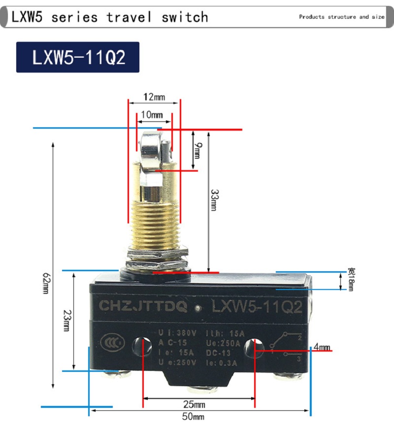 CHZJTTDQ Interruptor de Fim de - Limit Switch avaliação e preço